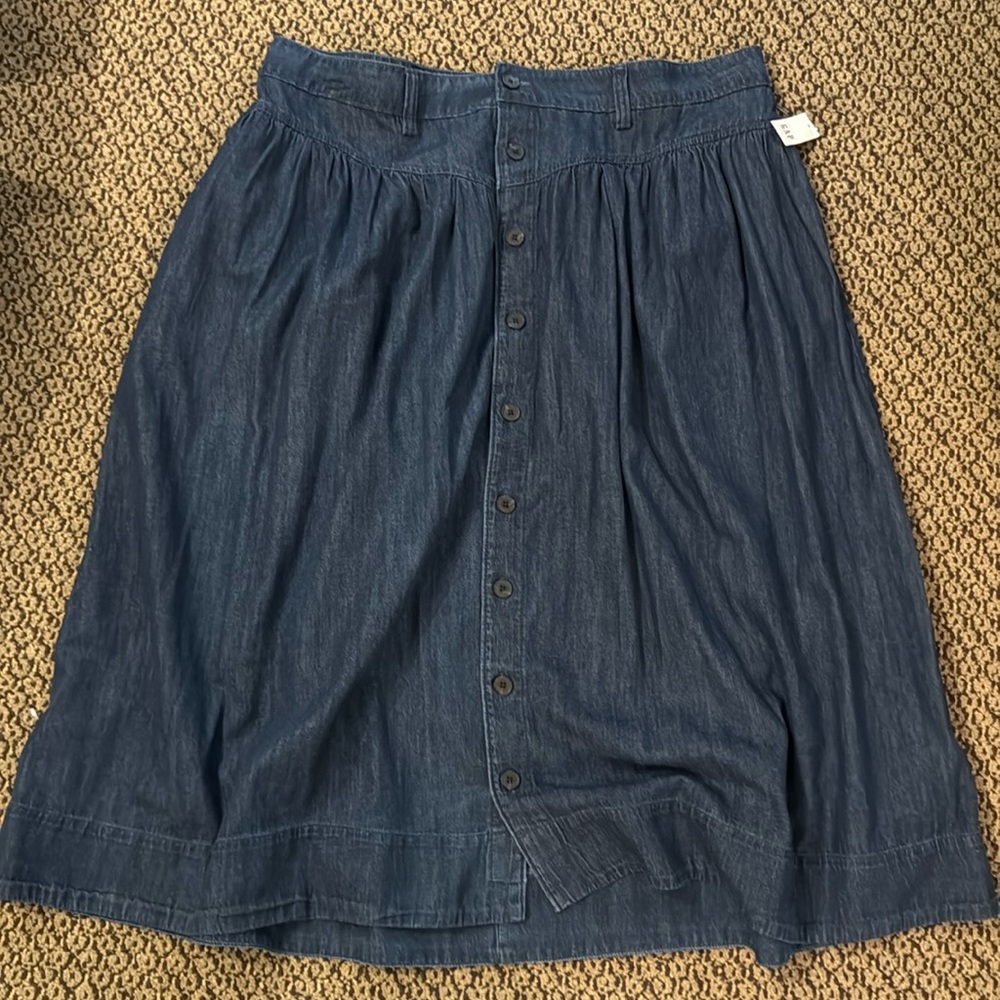 Gap denim skirt